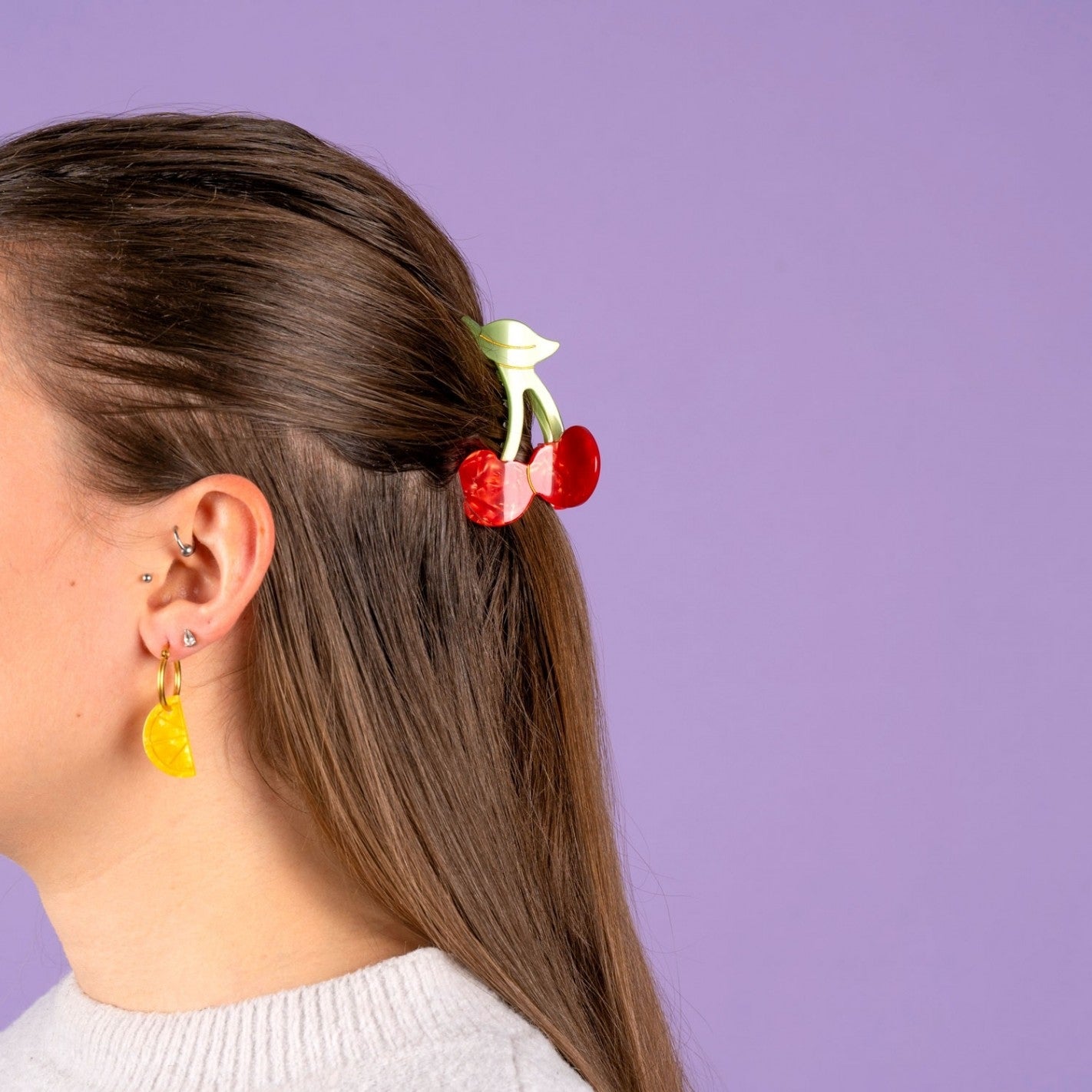 Pince à cheveux Cerise