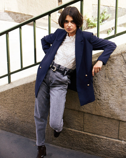 Veste blazer Gladisse Bleu marine
