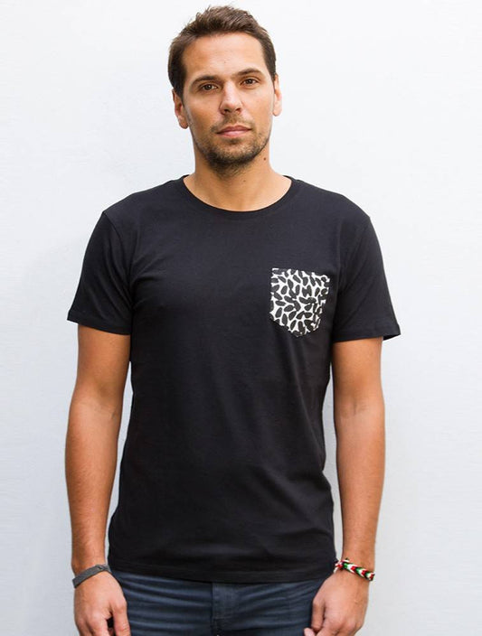 T-shirt unisexe Amok noir