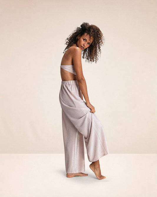 Pantalon Disco rose