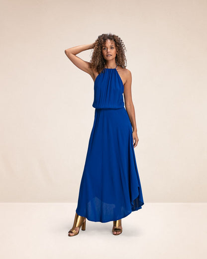 Robe longue Cruz Worker blue