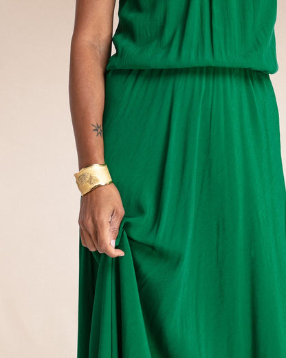 Robe longue Cruz Joly Green
