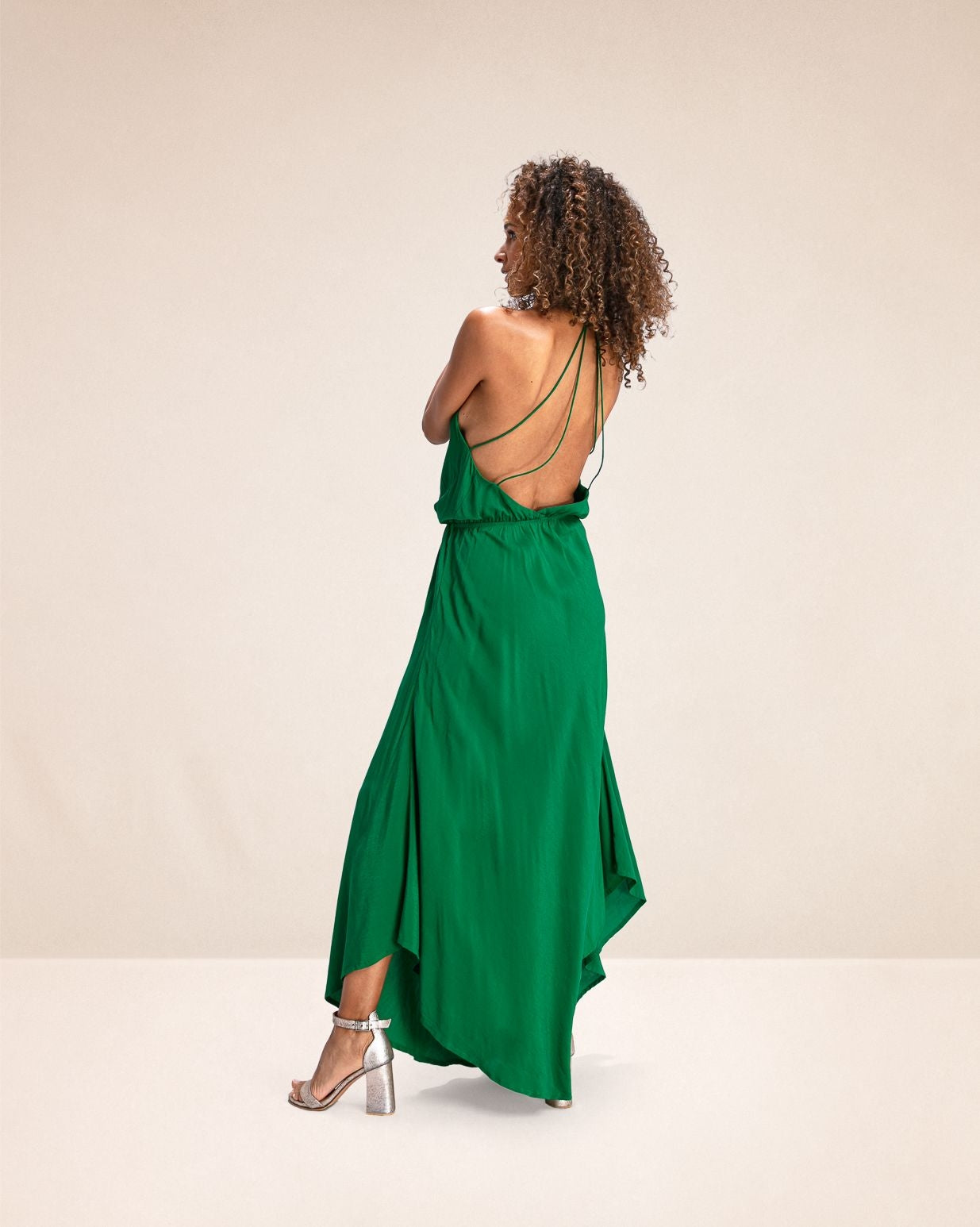 Robe longue Cruz Joly Green