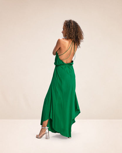 Robe longue Cruz Joly Green