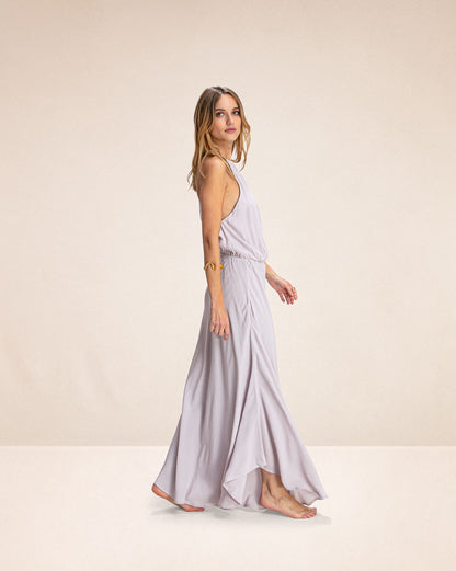 Robe longue Cruz Purple Kir