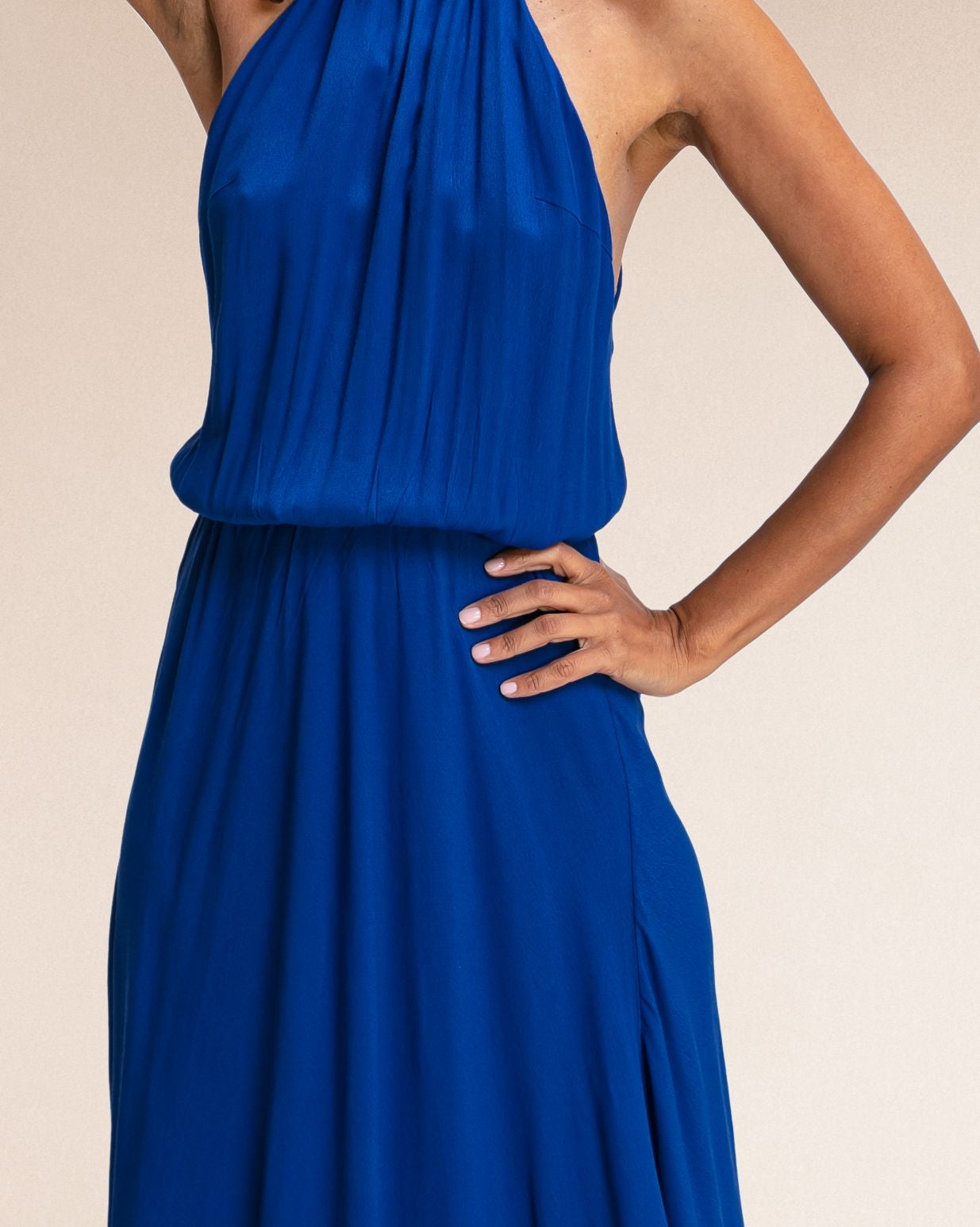 Robe longue Cruz Worker blue