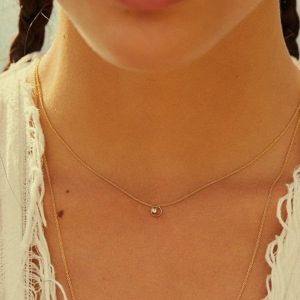 Collier Shadow Silver Night BDM Studio, détail du bijou