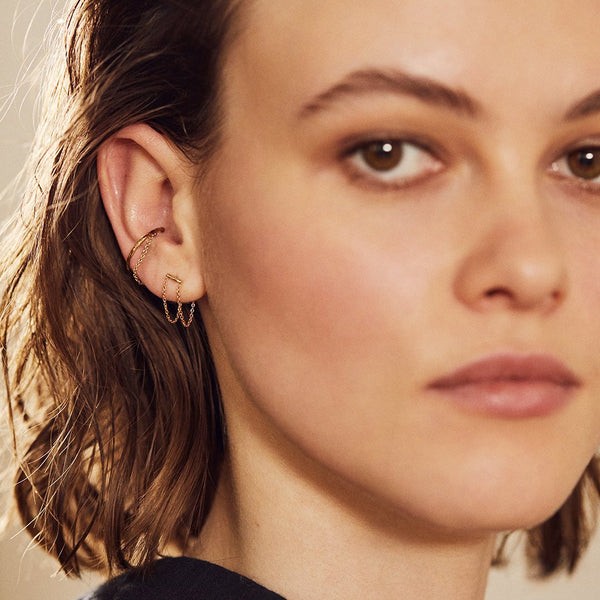 Ear cuff Promesse BDM Studio porté