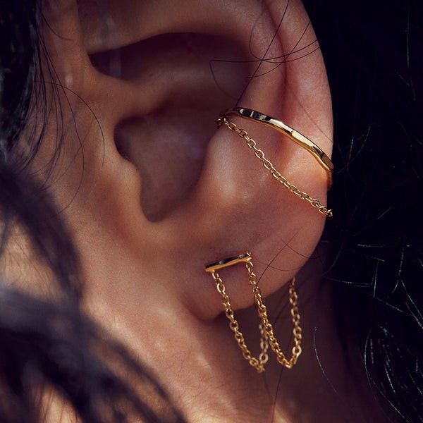 Ear cuff Promesse BDM Studio, détail du bijou