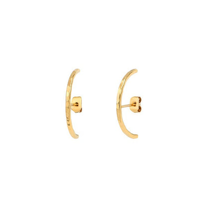 Boucles d’oreilles Illusion puces BDM Studio, packshot sur fond blanc
