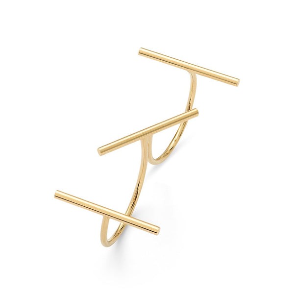 Bague double doigt Joy BDM Studio, packshot sur fond blanc