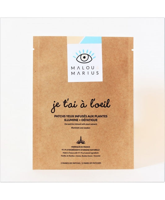Patchs yeux hydrogel unisexe