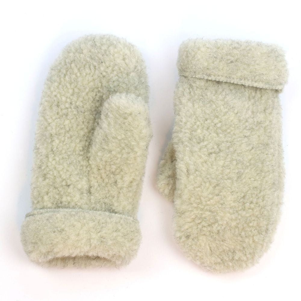 Moufles adulte Simple gris clair Yoko – vue originale
