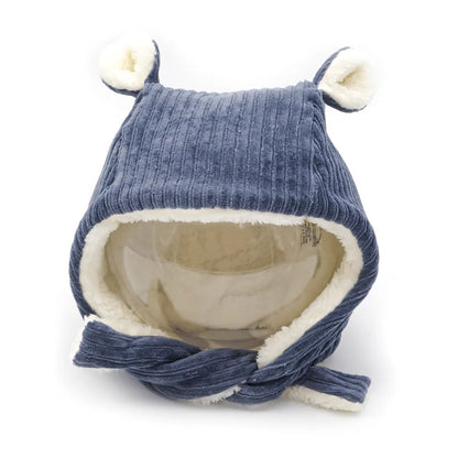 Bonnet bébé doublé en velours (au choix) – Rien Que Des Bêtises
