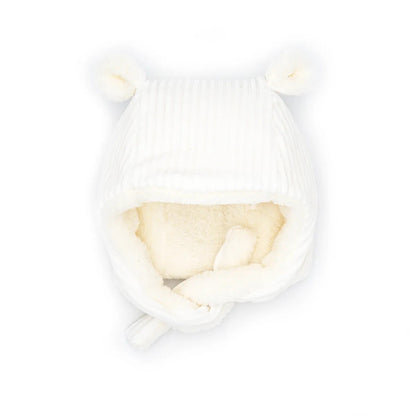 Bonnet bébé doublé en velours (au choix) – Rien Que Des Bêtises