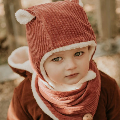 Bonnet bébé doublé en velours (au choix) – Rien Que Des Bêtises