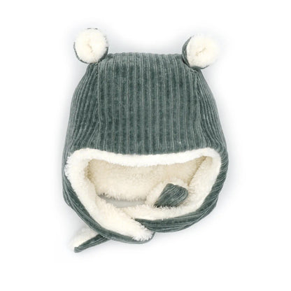 Bonnet bébé doublé en velours (au choix) – Rien Que Des Bêtises