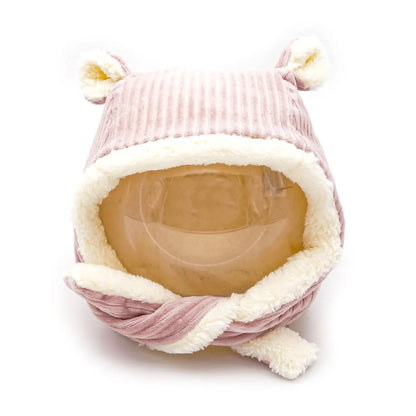 Bonnet bébé doublé en velours (au choix) – Rien Que Des Bêtises