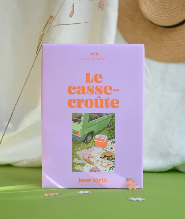 Le casse croute  - Puzzle 1000 pièces