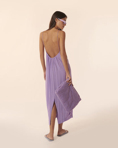 Robe longue Blake violet syrup