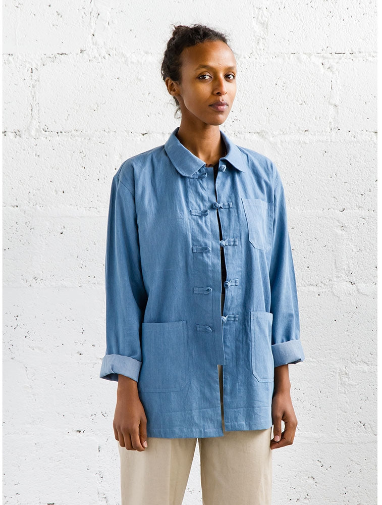Surchemise unisexe Dengri jean clair