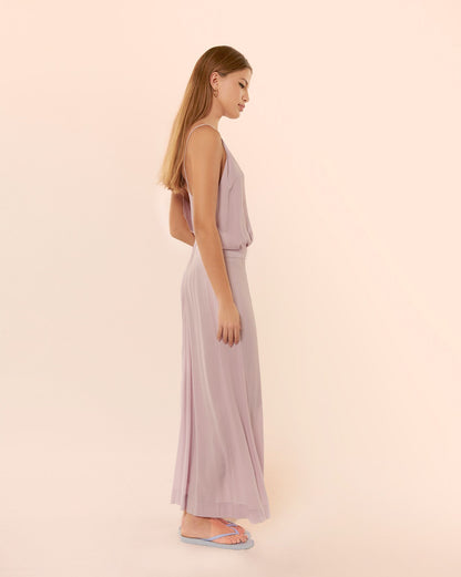 Robe Longue Faustina Rose Candy