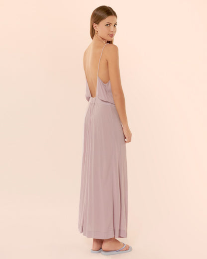 Robe Longue Faustina Rose Candy