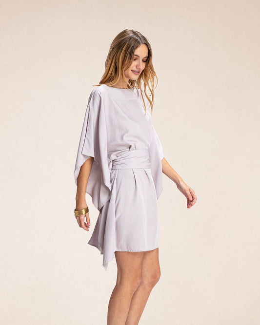 Robe Kimono purple kir