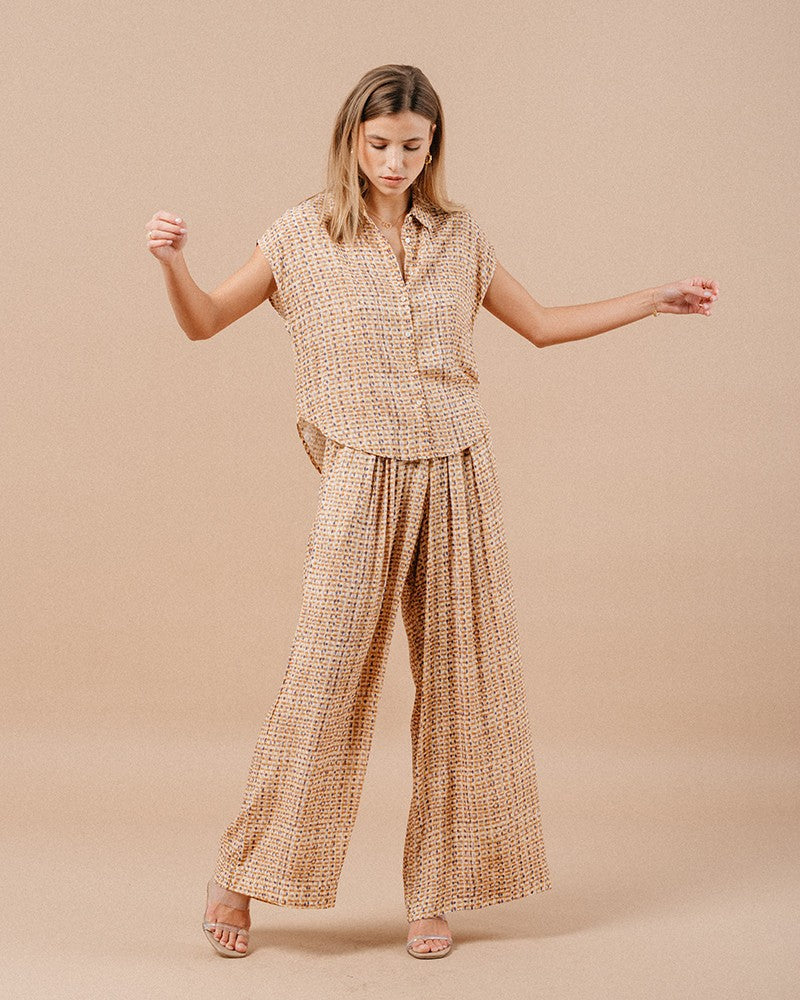 Chemise Matriochka ocre