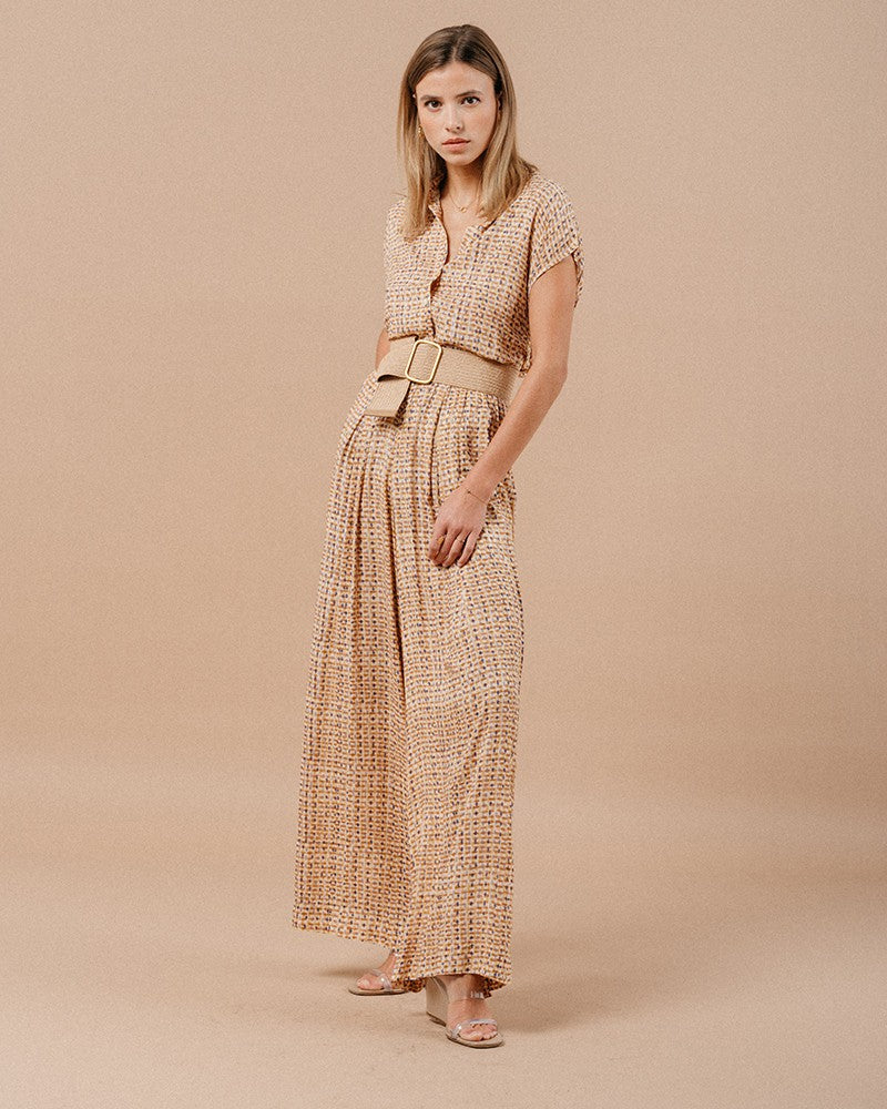 Chemise Matriochka ocre