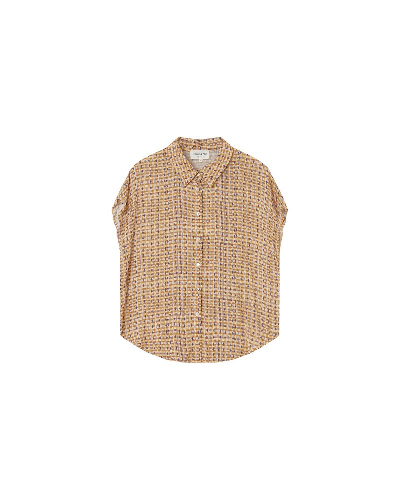 Chemise Matriochka ocre