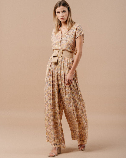 Pantalon Masha ocre – Grace & Mila