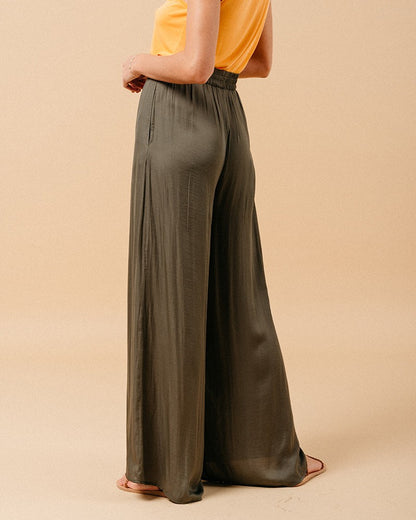 Pantalon Matcha kaki – Grace & Mila