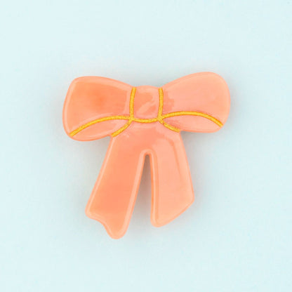 Barrette ruban rose Coucou Suzette