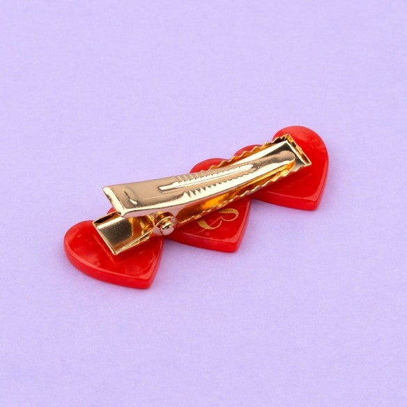 Barrette multi coeur