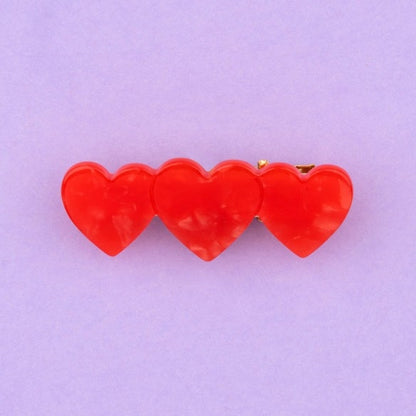 Barrette Coeur multi petit modele Coucou Suzette