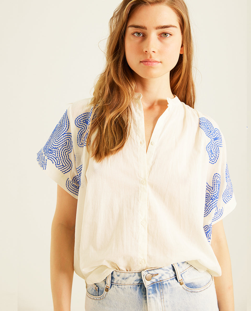 Top Maya Blueflower
