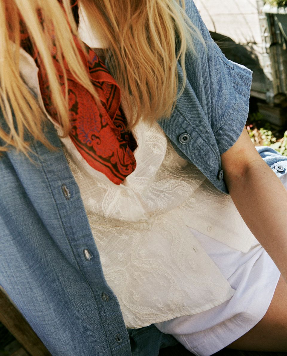 Chemise Louisa Paisley