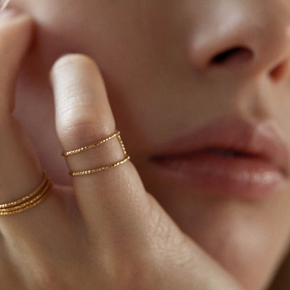 Bague Ode double phalange BDM Studio, vue complémentaire 4