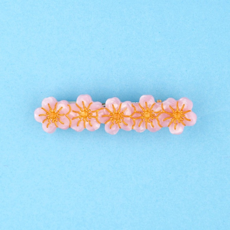 Barrette Sakura Coucou Suzette – vue portée ou mise en situation