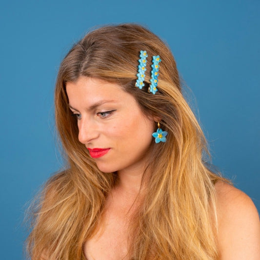 Barrette Myosotis Coucou Suzette