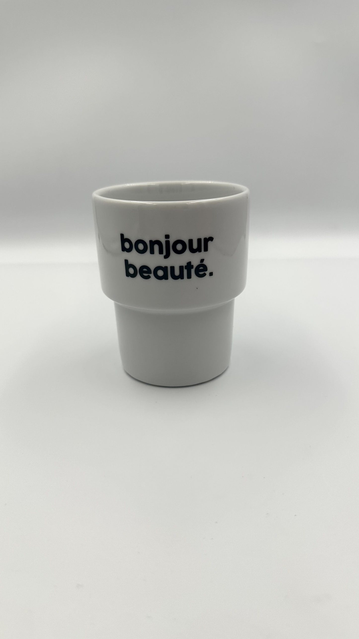 Gobelet "Bonjour..." (au choix)