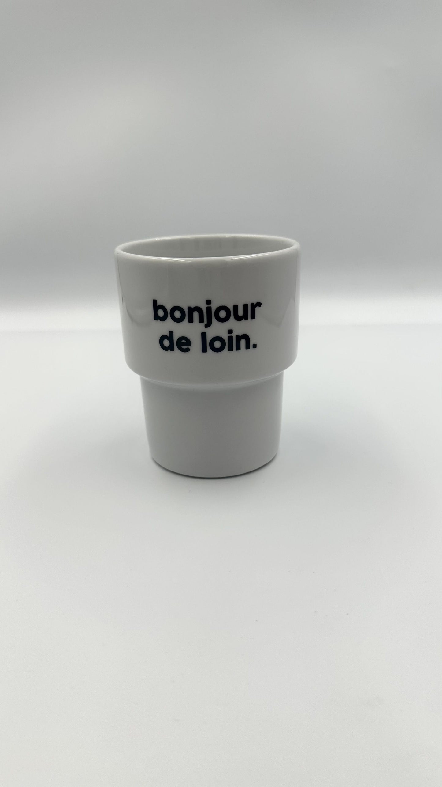 Gobelet "Bonjour..." (au choix)