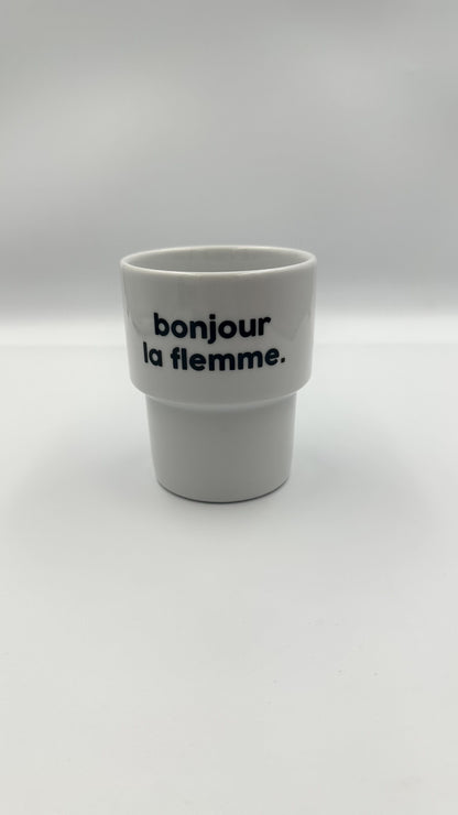 Gobelet Bonjour La Flemme - Félicie Aussi - photo 2