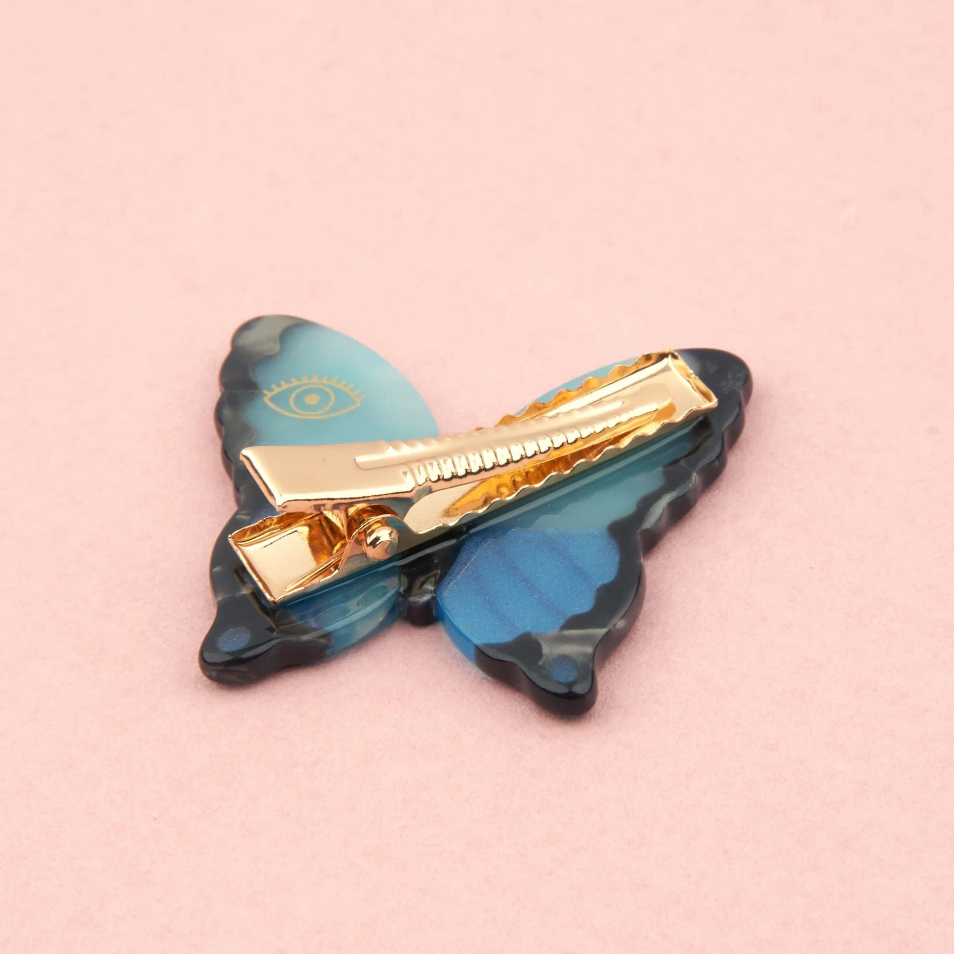 Barrette Papillon bleu Coucou Suzette