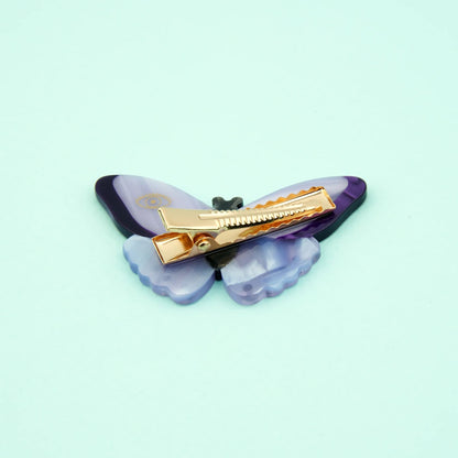 Barrette Papillon mauve Coucou Suzette