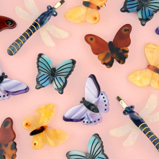 Barrette Papillon de nuit Coucou Suzette – vue produit