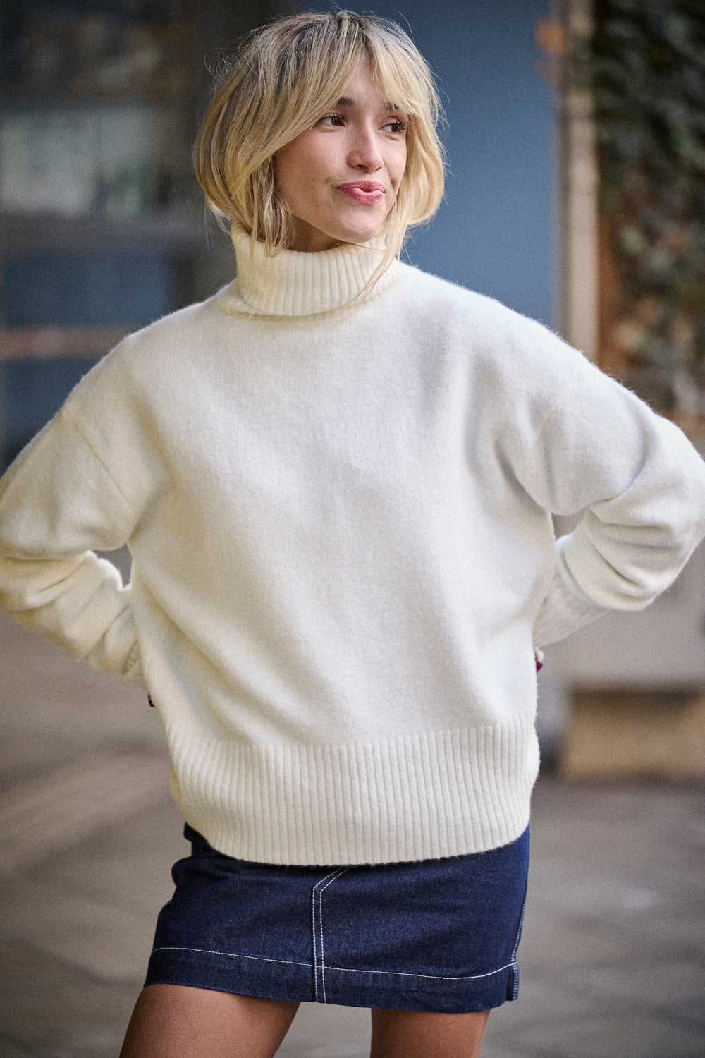Pull Malo blanc