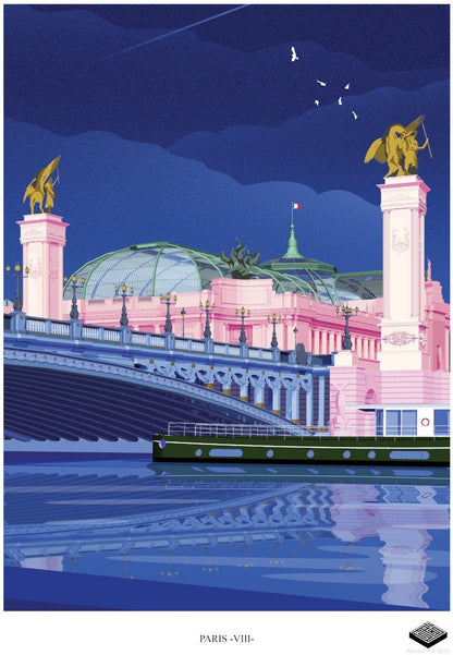 Affiche A3 - Paris VIII - Grand Palais