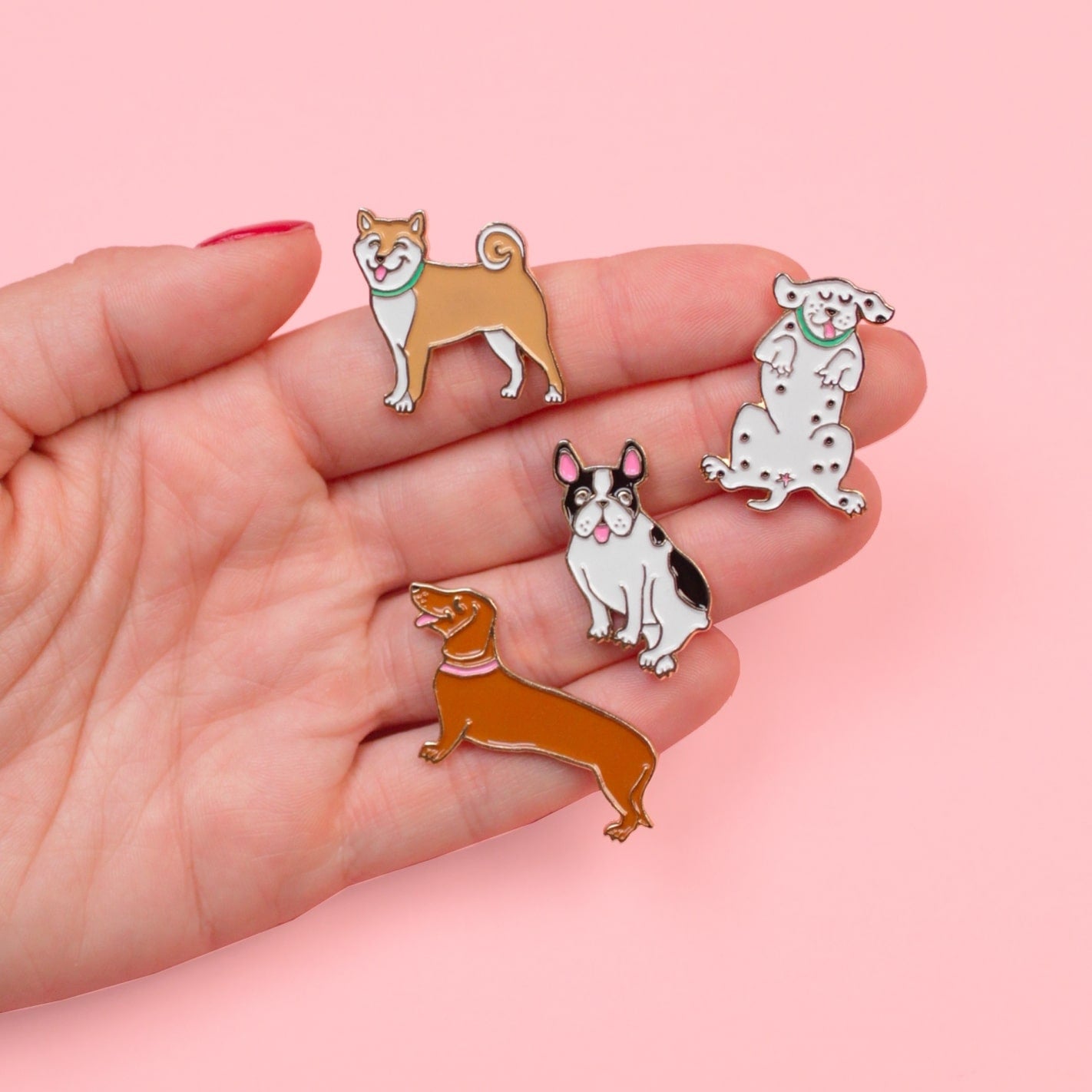 Pin's Dalmatien Coucou Suzette - vue 2